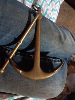 Brass anchor