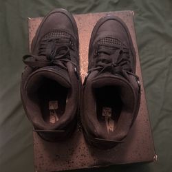 Retro 4s All Black Size 9.5