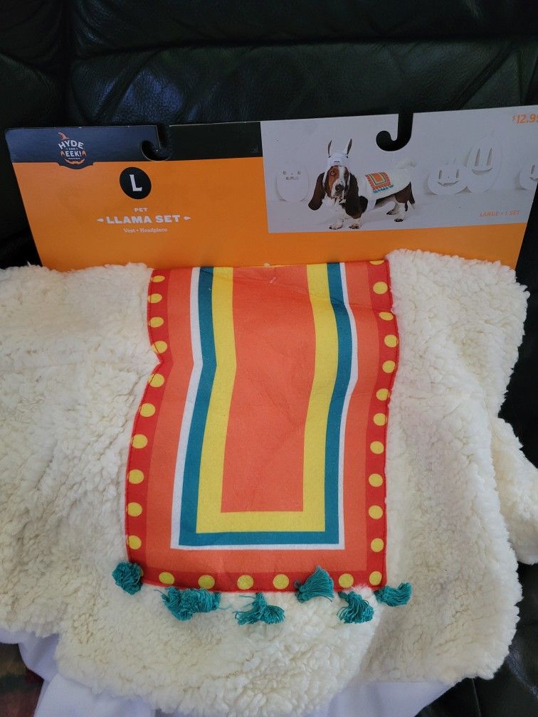 Llama Pet Costume