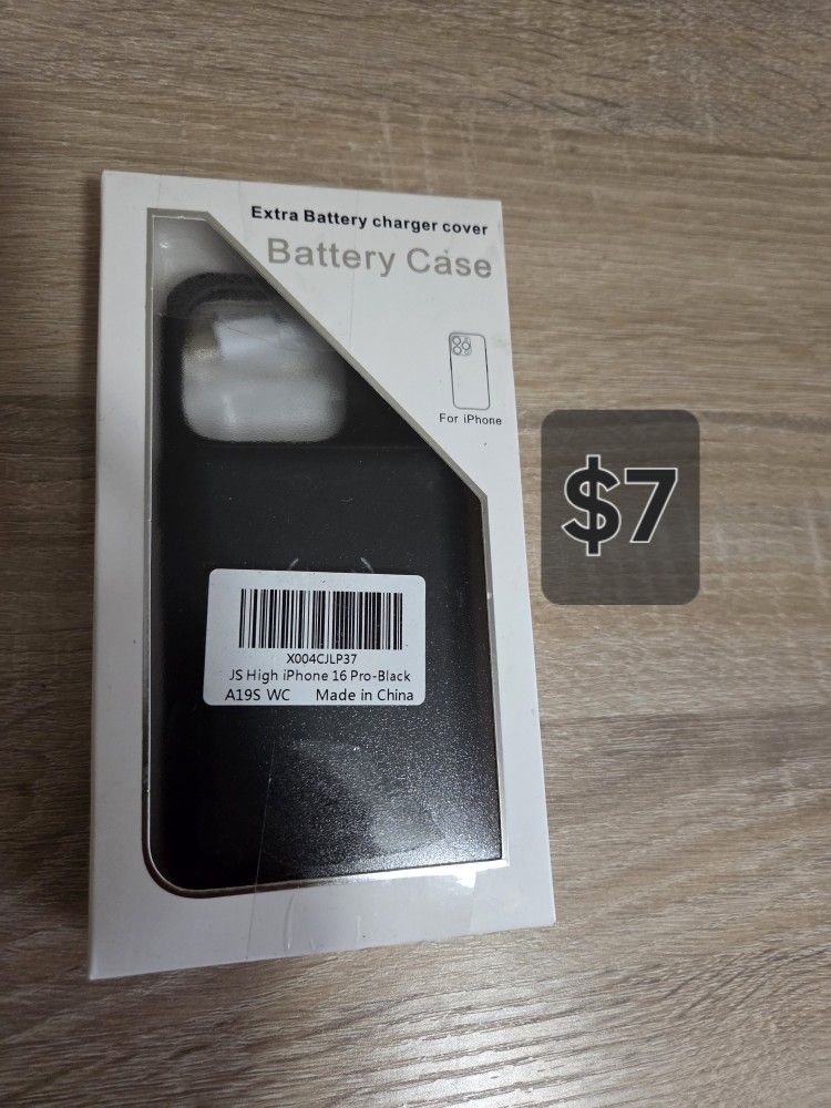 Iphone 16 Pro Max Battery Phone Protector Case