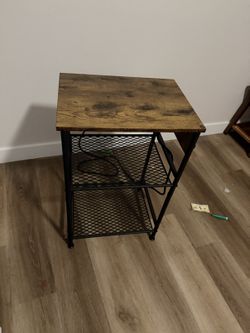 Set of 2 Nightstands with Charging Station - Like New