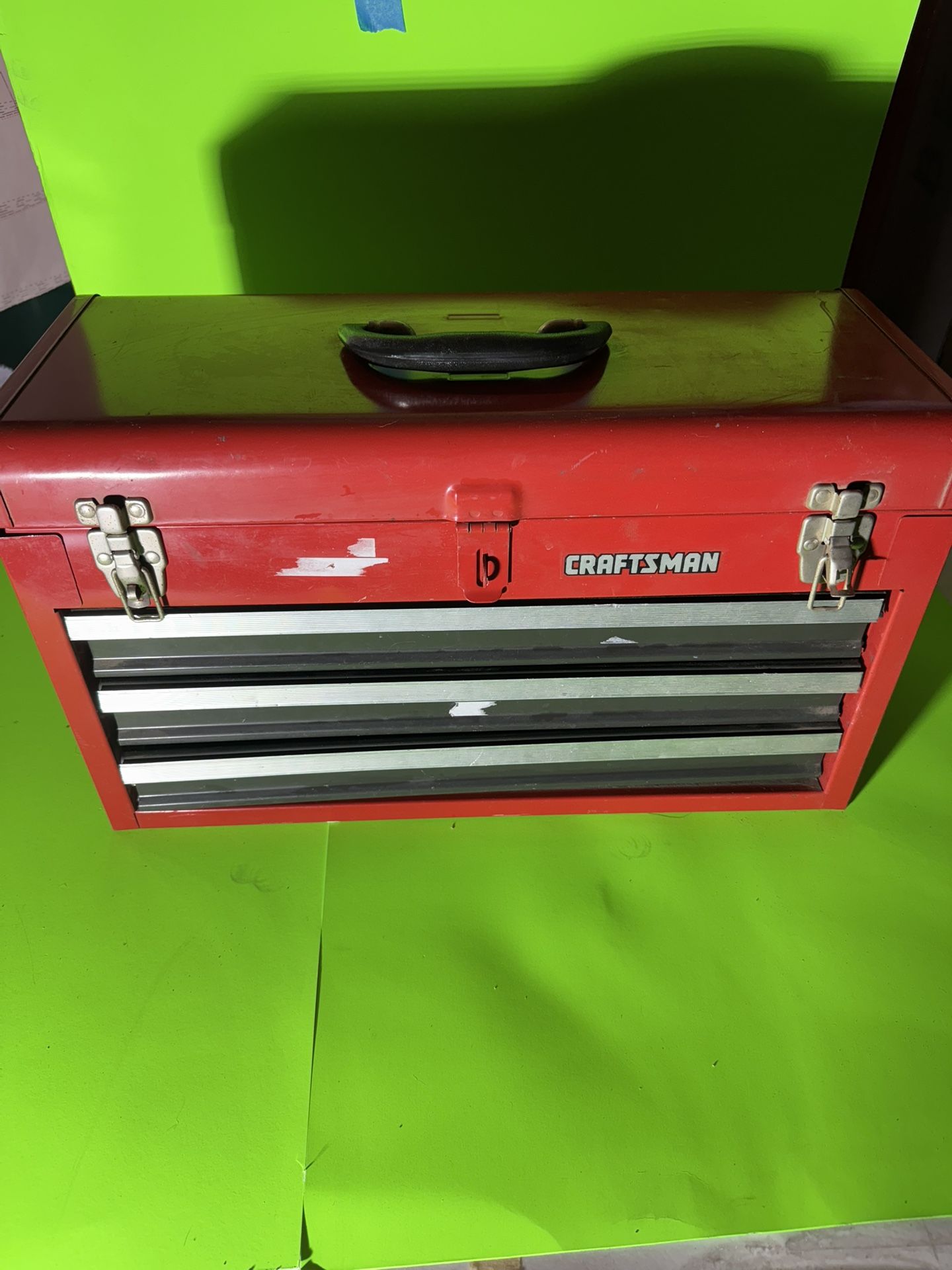 CRAFTSMAN 20 Inch 3 Drawer Metal Tool Box