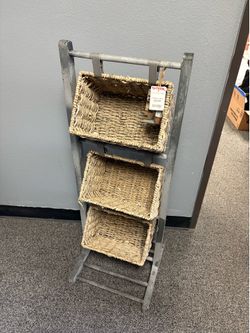 Tier basket organizer
