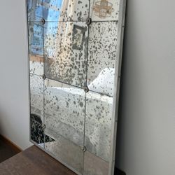 Antique Panel Mirror