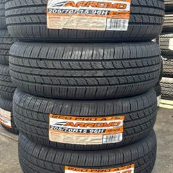 205/70R15 Set Of 4 Arroyo New Tires 