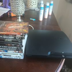 PlayStation 3 With 10 Games