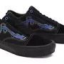 VANS Breana Geering x Skate Old Skool Black Blue Snake