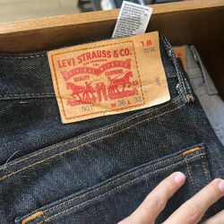 Levis 501’s