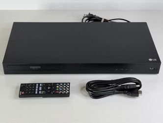 LG Blu-ray Player with Movies