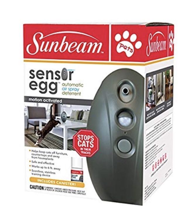 Sunbeam Sensor Egg Automatic Air Spray Deterrent