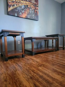 Industrial Rustic table set