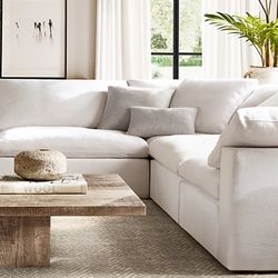 Cloud couch sectional Restoration Hardware 5 Pieces