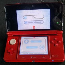 NINTENDO 3DS RED