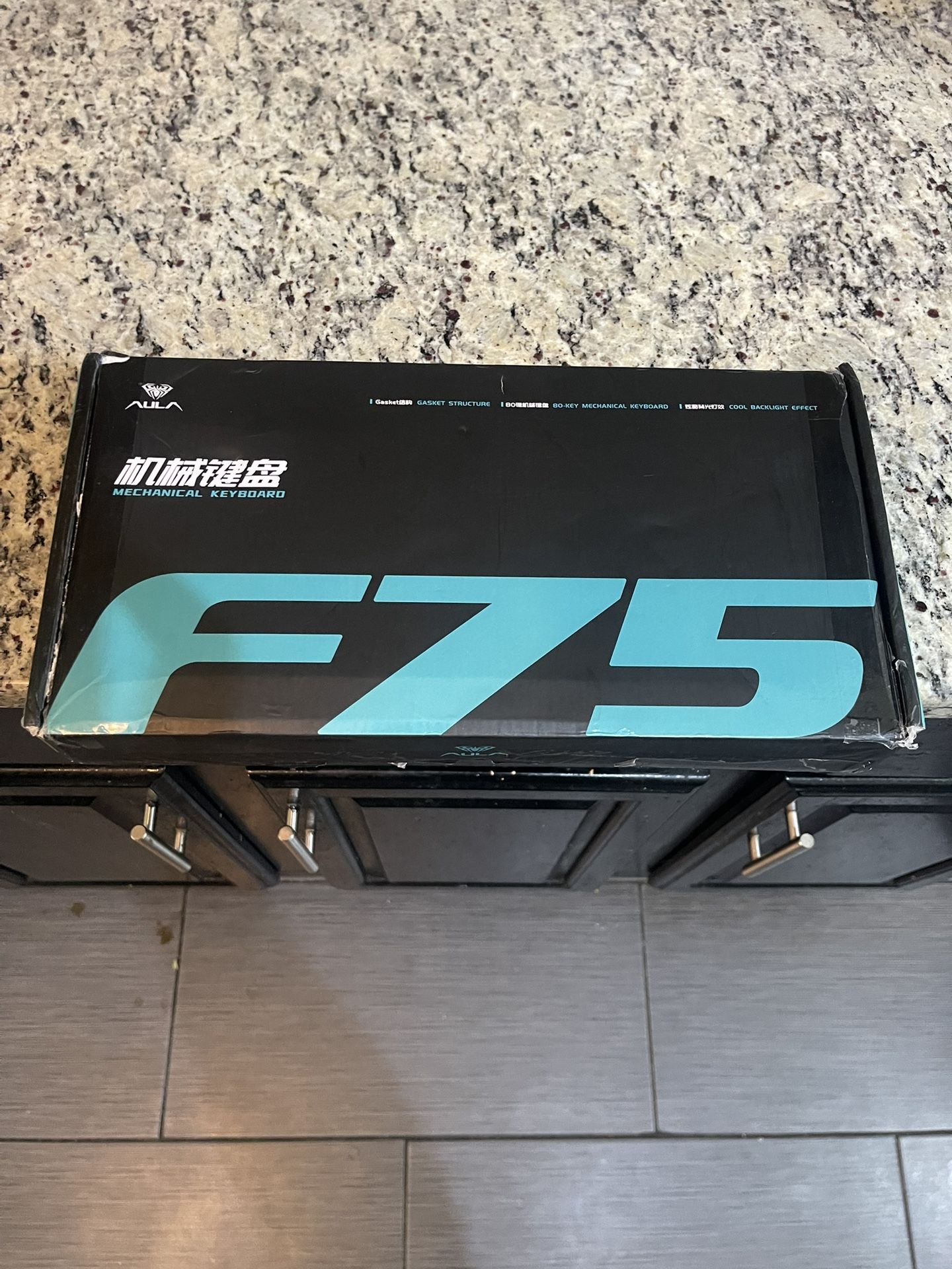 AULA F75 80 Key Mechanical Keyboard Hot-Swap Wireless Keyboard Bluetooth