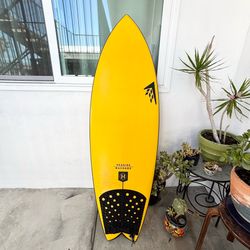 5’6” (32.7L) Rob Machado’s Seaside FireWire surfboard