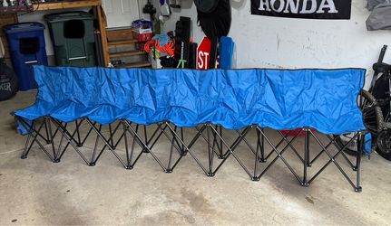 8 Seat Portable Sports Bench