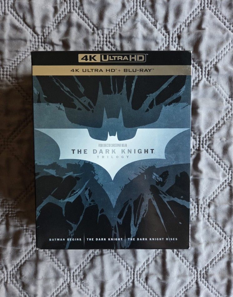 The Dark Knight Trilogy 4K Blu-Ray Set