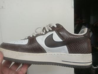 2004 NIKE  AIR  FORCE  snake skin