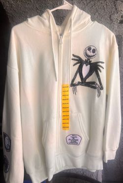 Disney Nightmare Before Christmas Zip-Up Hoodie Medium