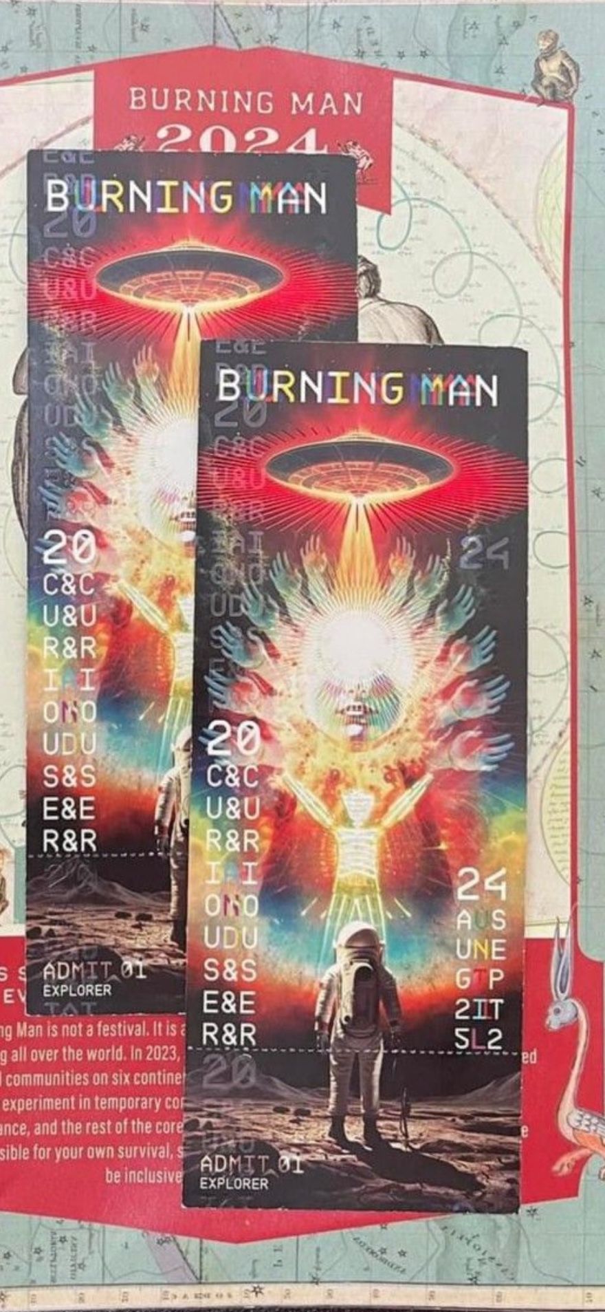 Selling 1 Burningman Ticket
