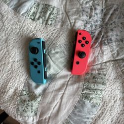 Nintendo Switch Blue and red Joy-Cons - Barely Used