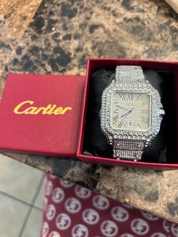 VVS Cartice Moissanite Blinged Out Watch