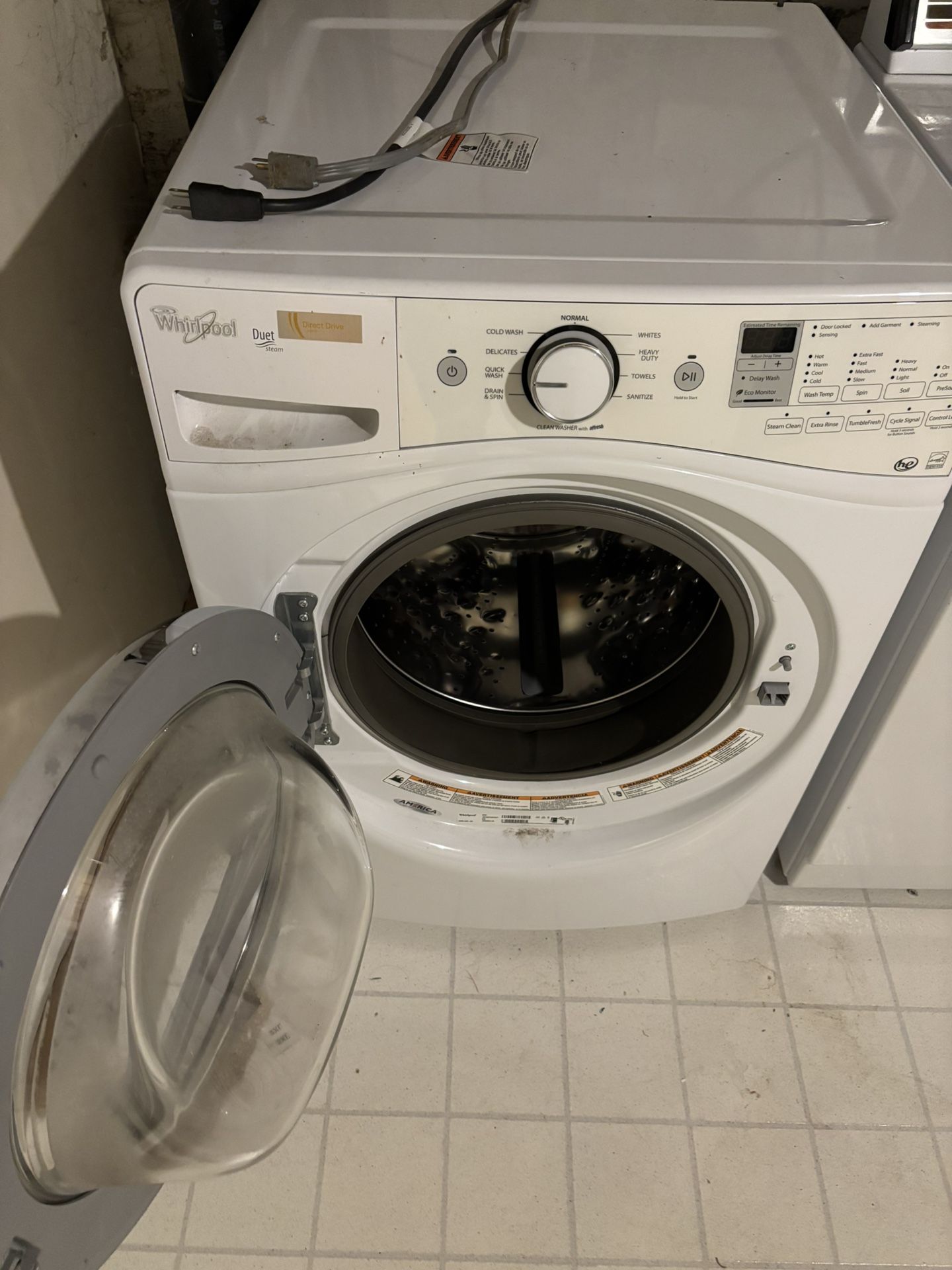 Whirlpool Duet Steam Washing Machine
