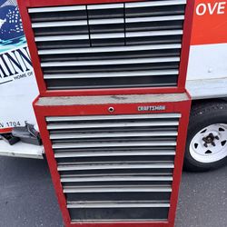 Craftsman Tool Box With Tools 
