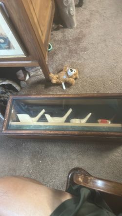 Golf club head shadow box decor