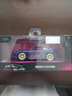 TOY JADA DIE-CAST PINK SLIPS PORSCHE 911 GTS RS ( 996 ) 1:32 $20 DOLLARS