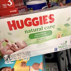 Huggies Wipes
