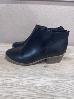 Girls 3 old navy ankle boots black