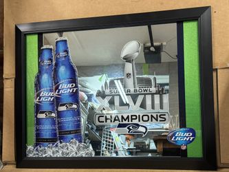 Budweiser Super Bowl Mirror