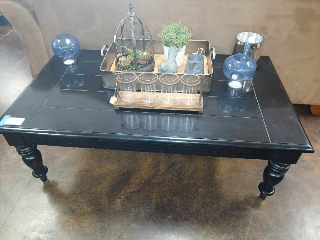 Black Coffee Table