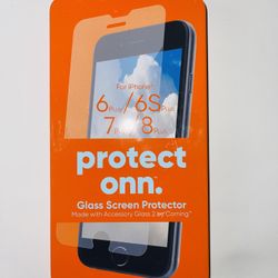 Tempered Glass Protected Screen For Sizes 6-8 For Iphone Only