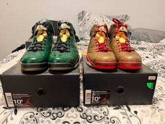 Jordan 6 champagne and cigar deadstock