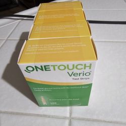 Sealed Expired April 2024 One Touch Verio