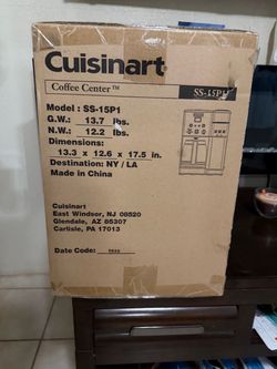 Cuisinart Coffee Center SS-15P1