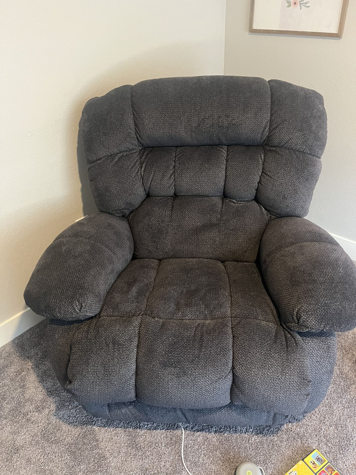 Blue Rocking Chair 