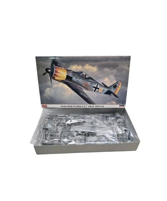HASEGAWA 1/48 Focke-Wulf Fw190A-5/U7 'Graf Special' 09976 & Extras Pieces New OB