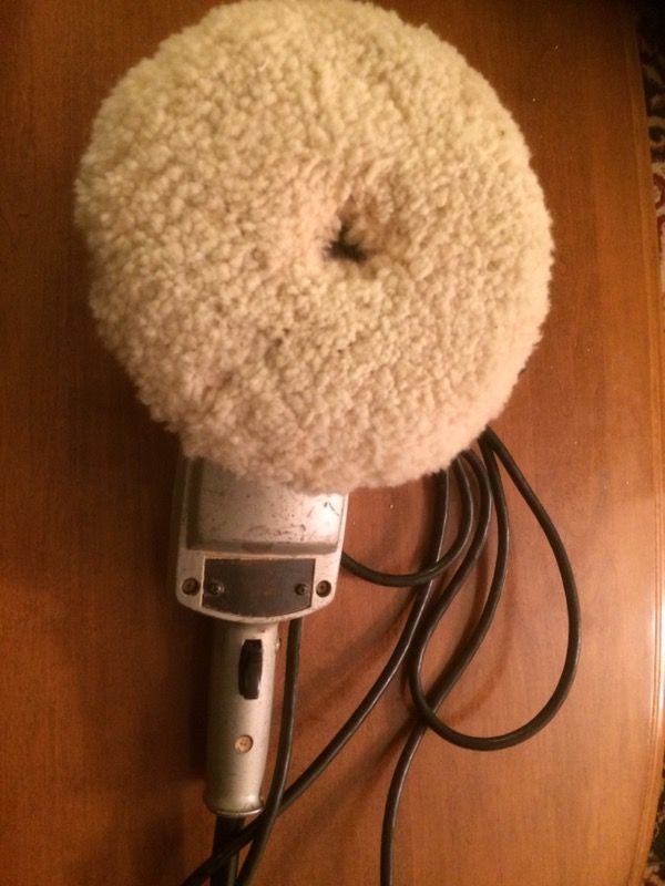 Polishing grinder