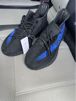 Men’s  Sneakers Black/Blue Size 8.5 no box