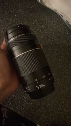 Cannon 75-300mm lens