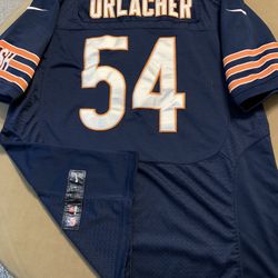 Men’s 2/3xl Chicago Bears Brian Urlacher Stitched Football Jersey