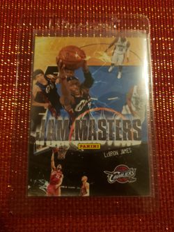 Mint Condition 2009-2010 Panini Jam Masters Cleveland Cavaliers LeBron James Insert Card #4