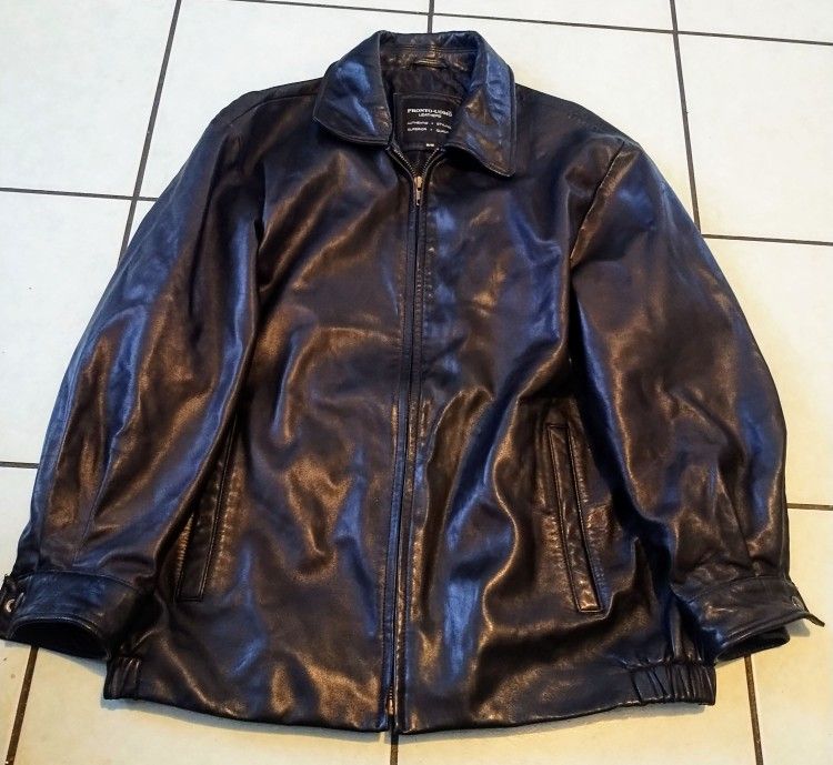 PRONTO.UOMO 90's Leather Jacket