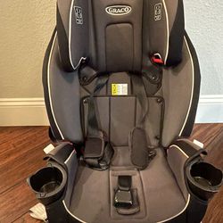 Graco SlimFit 3 in 1 Car Seat With Car Seat Protector Included For