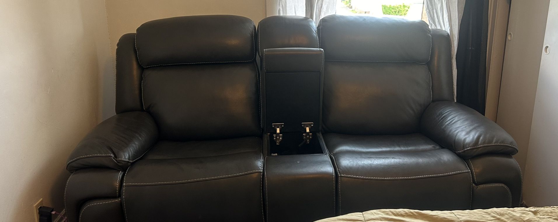 New Gray Two Seater Couch
