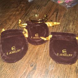 Gold plated bracelets