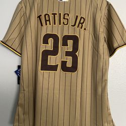 Women's Tatis JR San Diego Padres Jersey-Tan for Sale in Chula